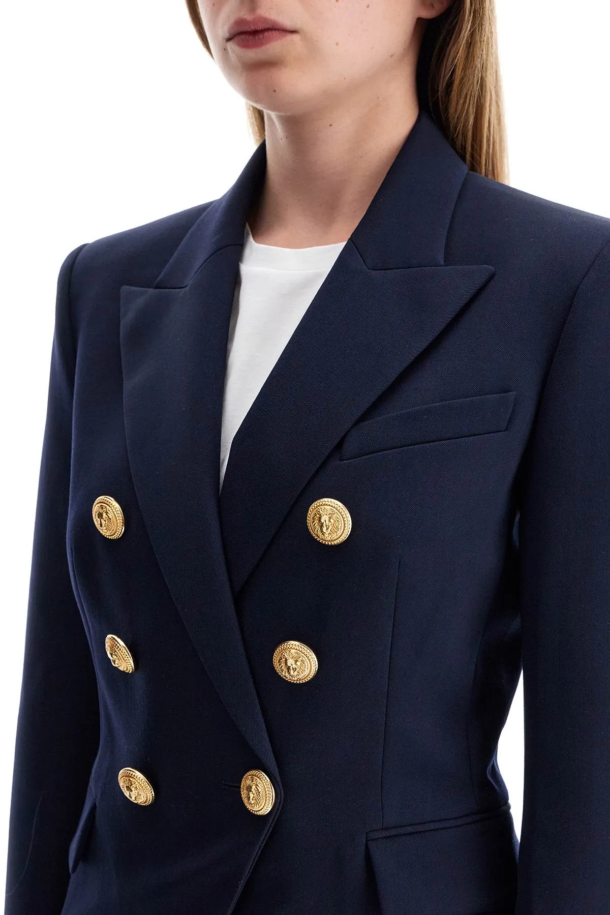 6-button grain de poudre jacket