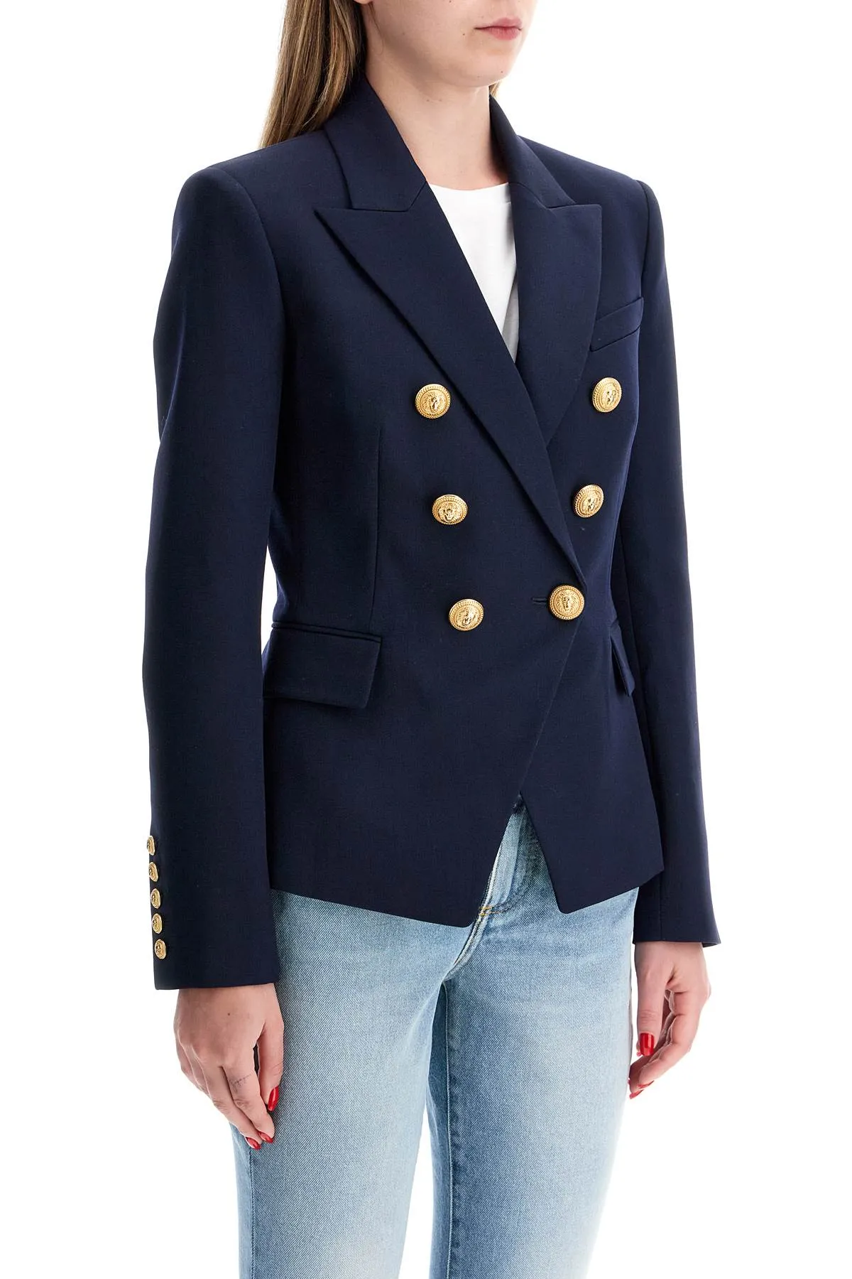 6-button grain de poudre jacket