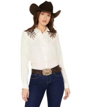 Ariat Women's Chimayo Trujillo Shirt, Sea Salt