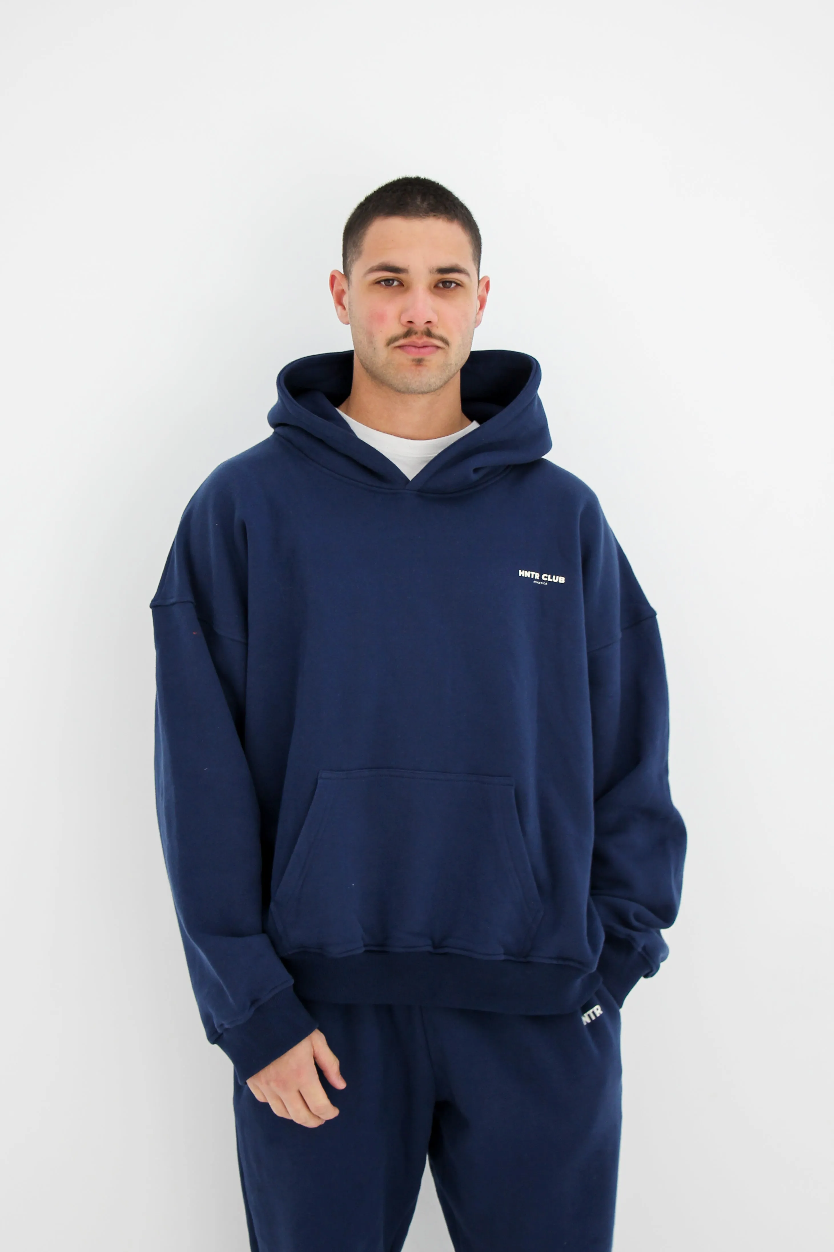 ATHLETICA HOOD: navy blue