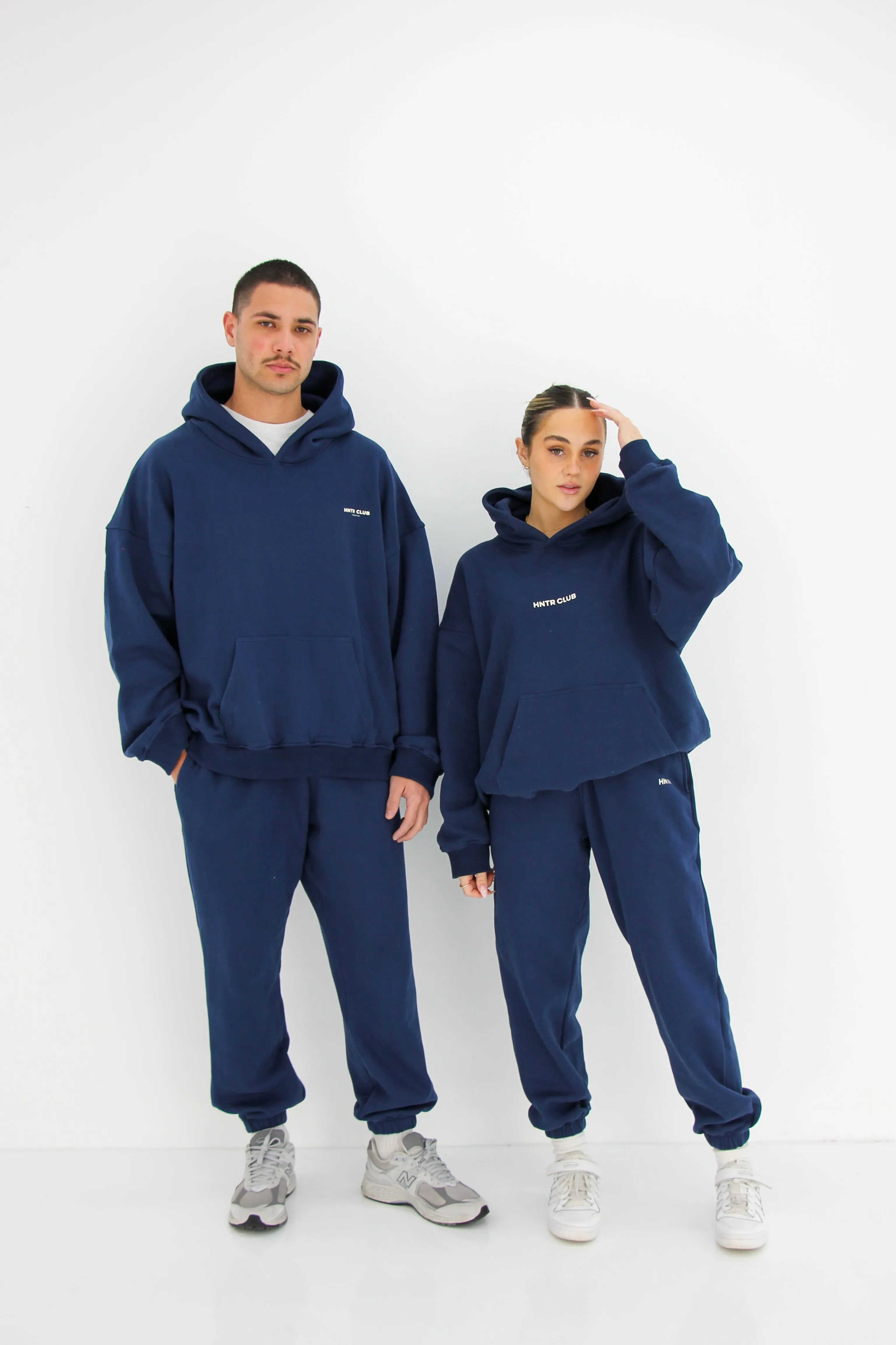 ATHLETICA HOOD: navy blue