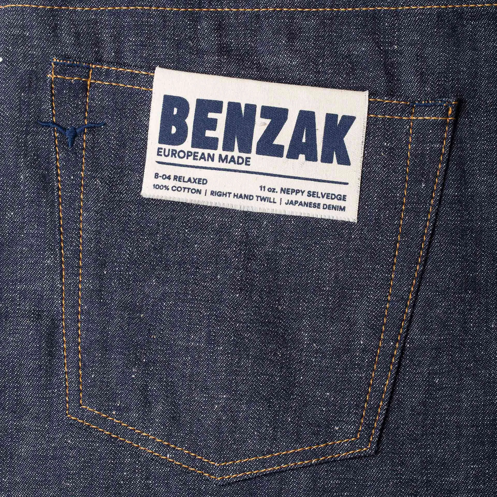 B-04 RELAXED 11 oz. neppy selvedge