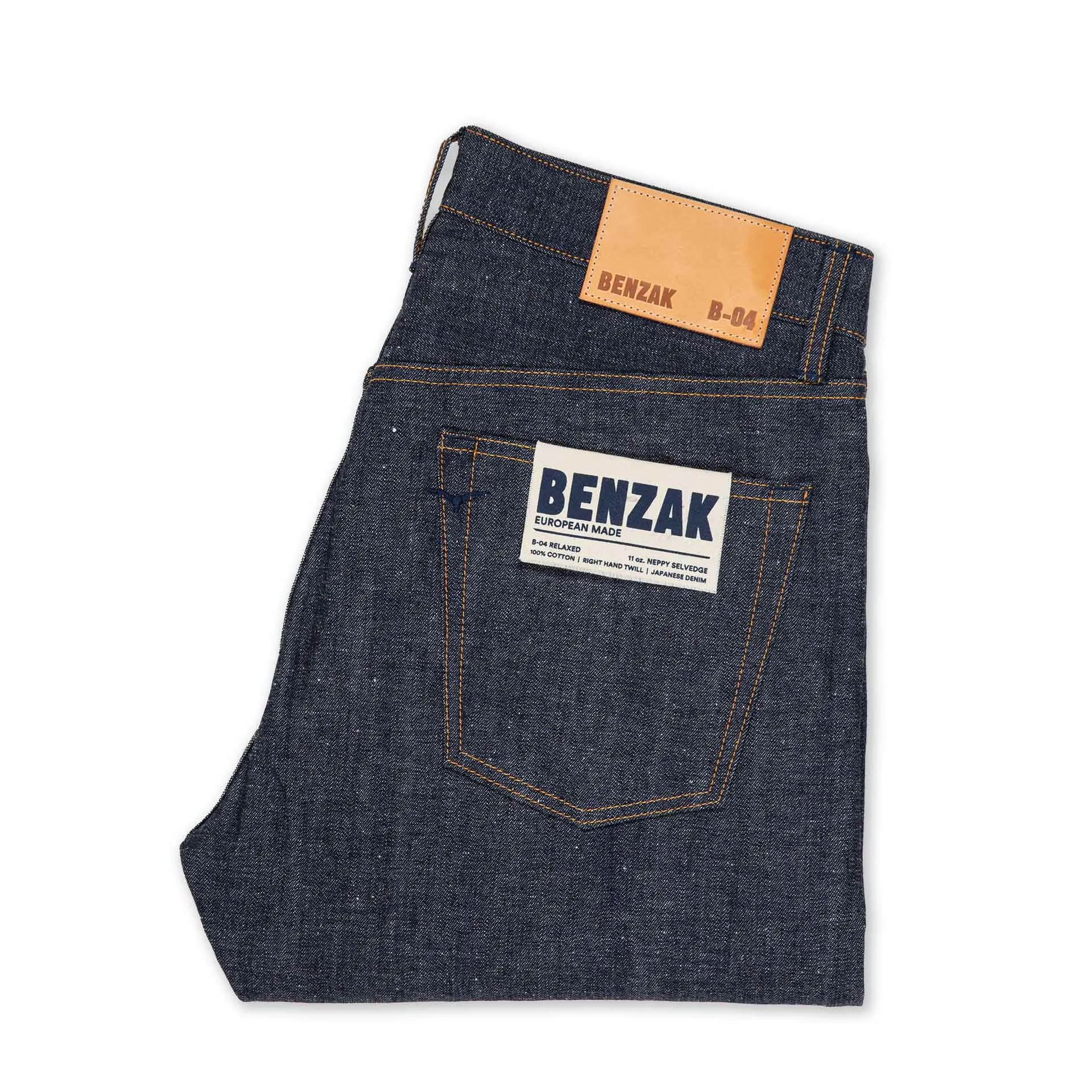 B-04 RELAXED 11 oz. neppy selvedge