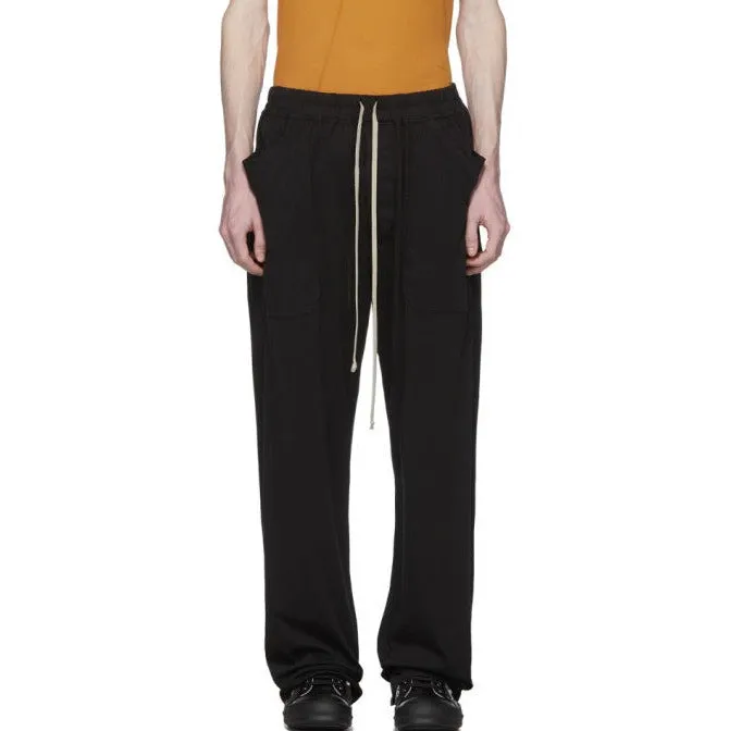 Black Drawstring Lounge Pants