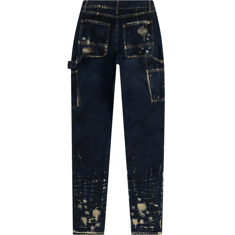 Boyfriend Carpenter Jeans - 1920 Blue