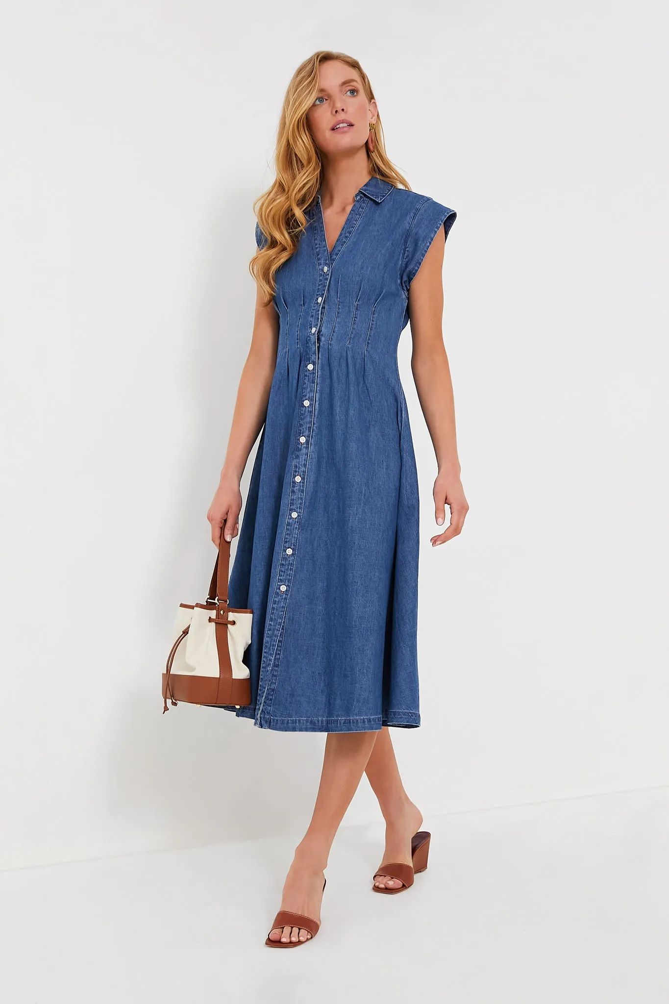 Cornflower Ruben Midi Dress