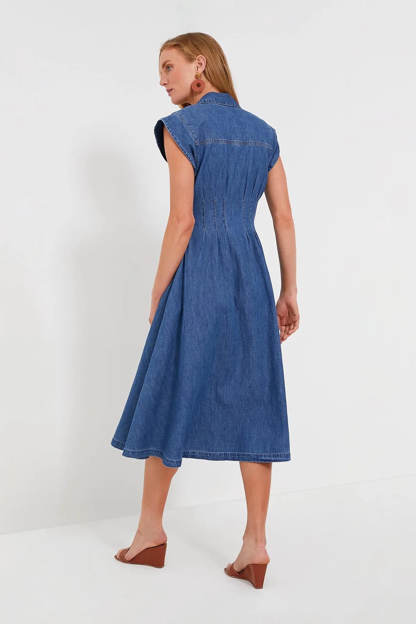 Cornflower Ruben Midi Dress