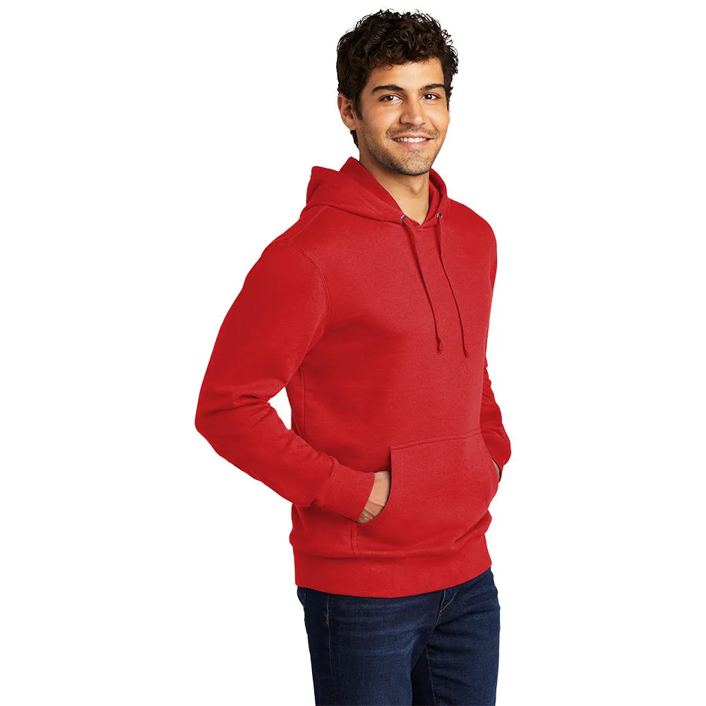 District DT6100 V.I.T. Fleece Hoodie - Fiery Red