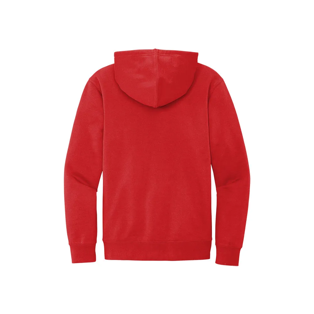 District DT6100 V.I.T. Fleece Hoodie - Fiery Red