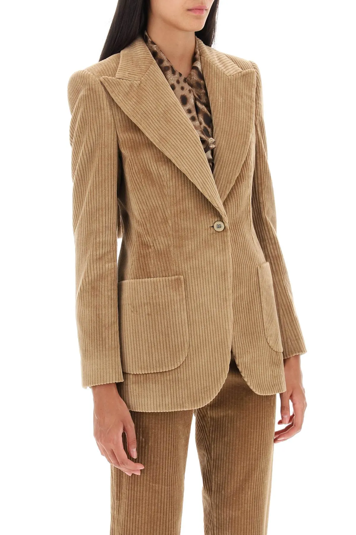 Dolce & gabbana corduroy turlington jacket