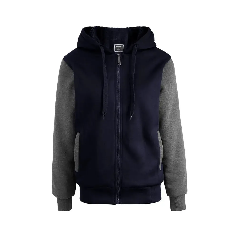 Fleece Lined Hoodie Mens