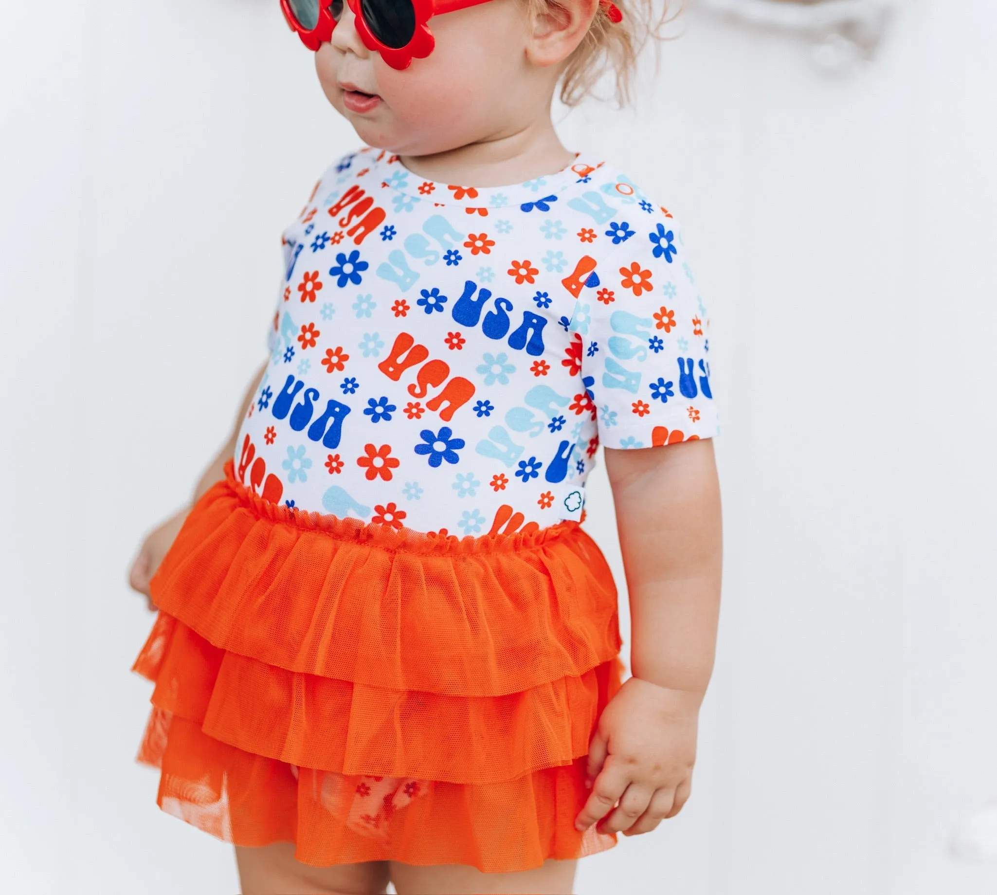 GROOVIN' USA DREAM TUTU BODYSUIT DRESS