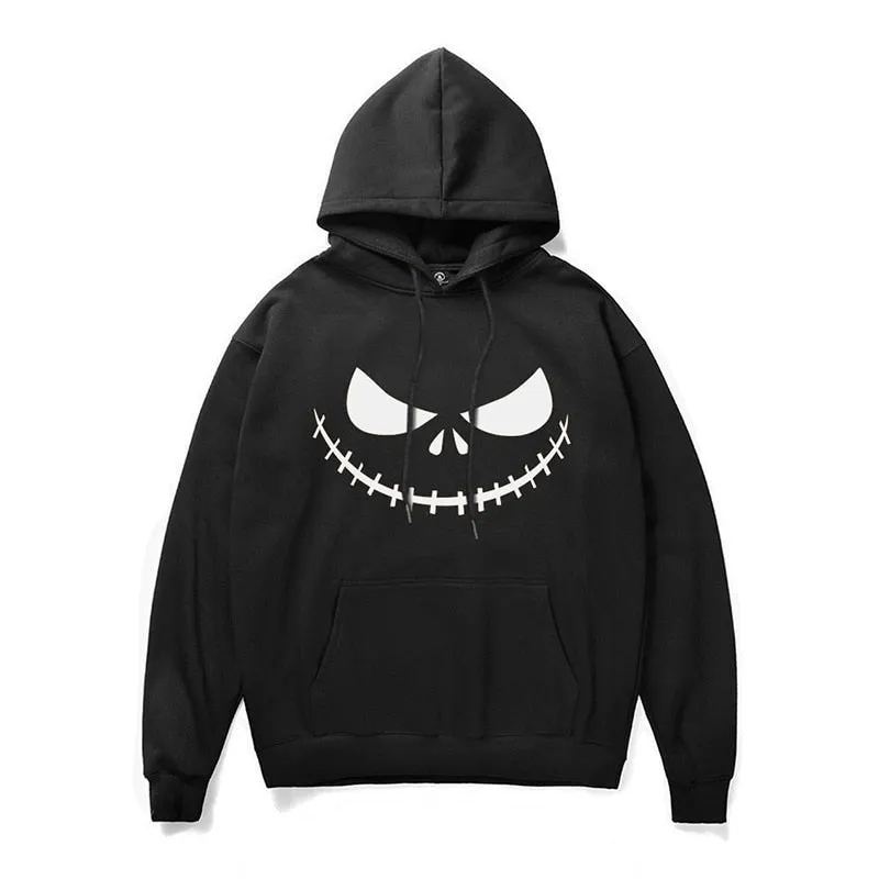 Halloween Costumes Sweatshirts halloween 2019 Nightmare Hip hop Fleece Pullover Hoodies