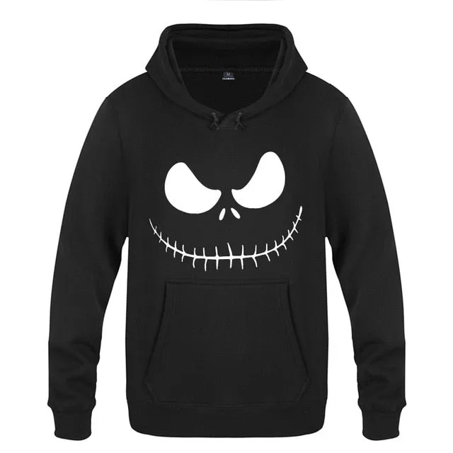 Halloween Costumes Sweatshirts halloween 2019 Nightmare Hip hop Fleece Pullover Hoodies