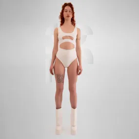 High-Waisted Panties White