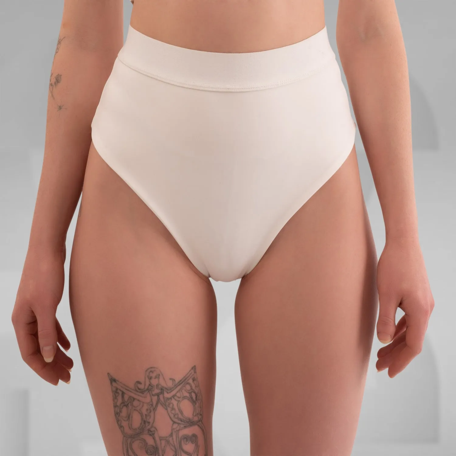 High-Waisted Panties White