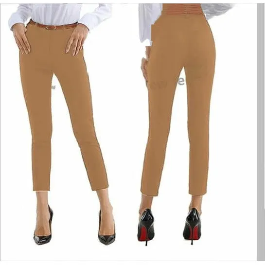 High Waisted Skinny Formal Pants