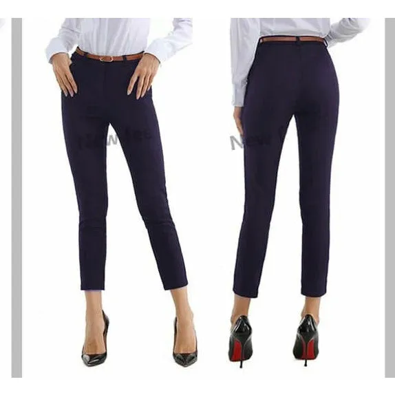 High Waisted Skinny Formal Pants