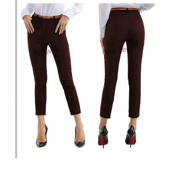 High Waisted Skinny Formal Pants