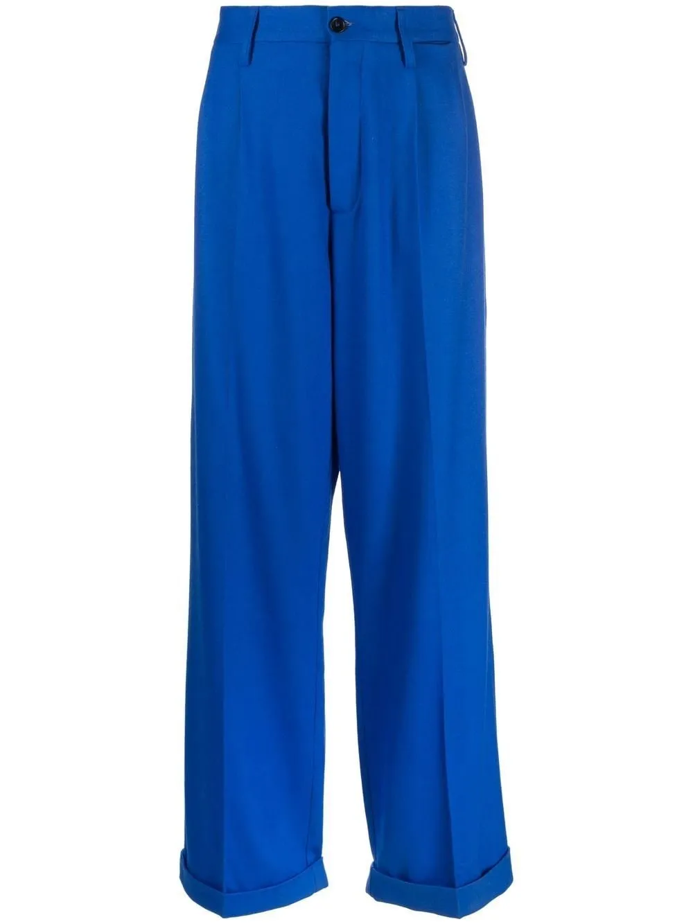 HIGH-WAISTED TAILORED TROUSERS