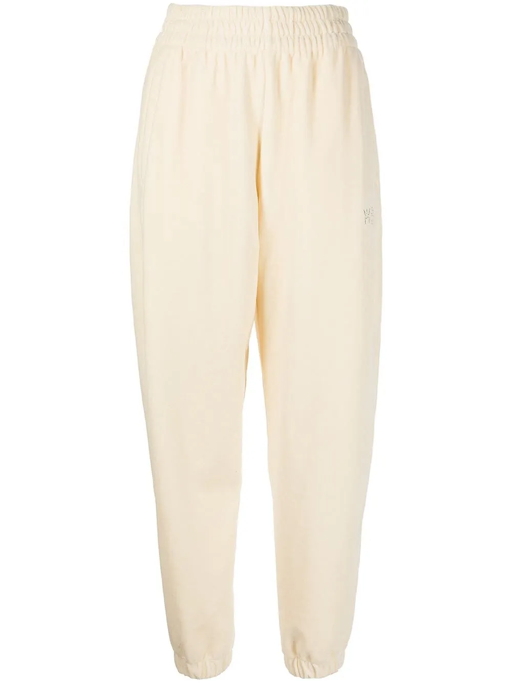 HIGH-WAISTED TRACK TROUSERS