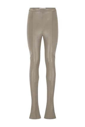 High Waisted Vegan Leather Leggings l Mud