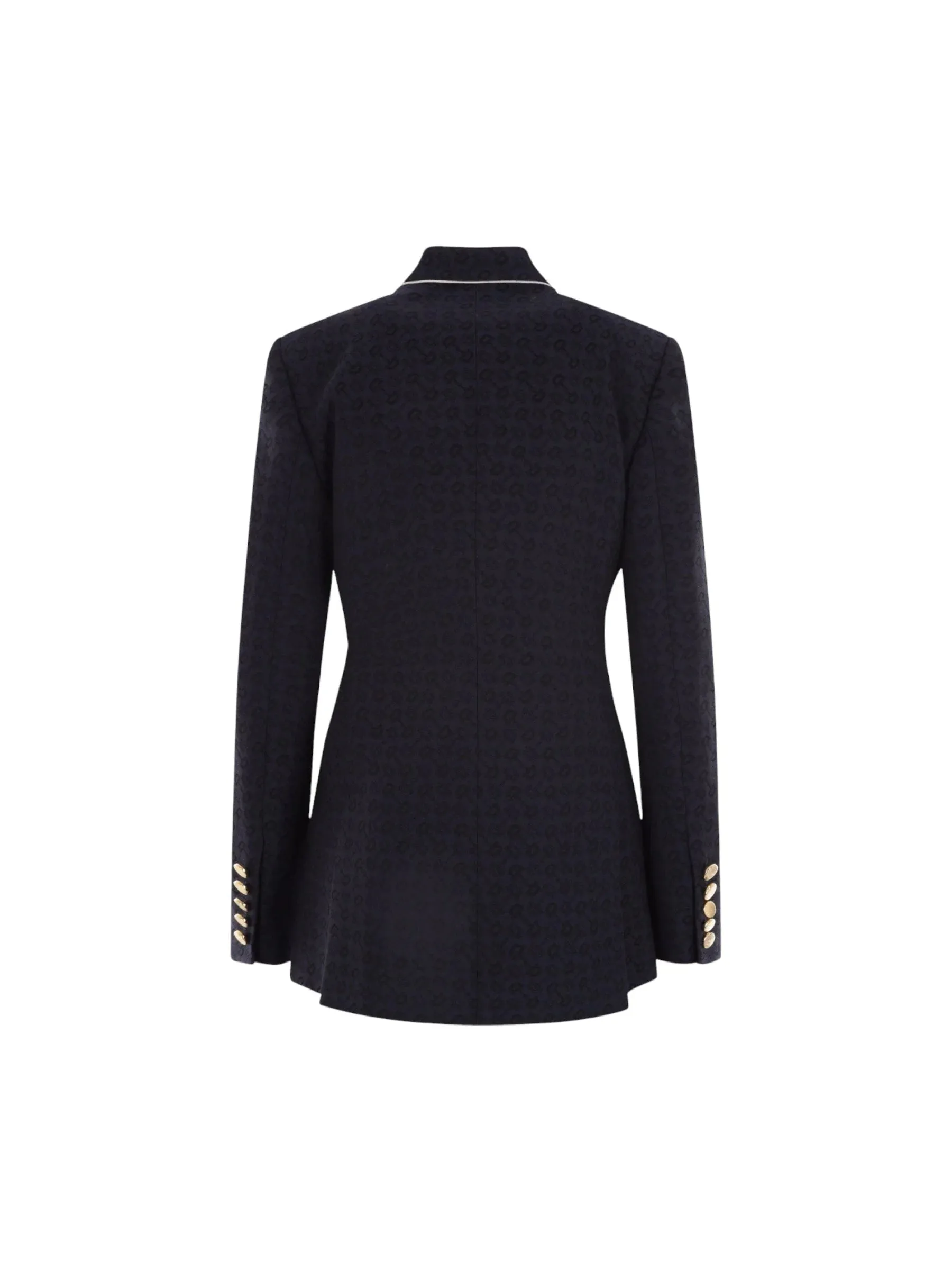 Horsebit Jacquard Blazer