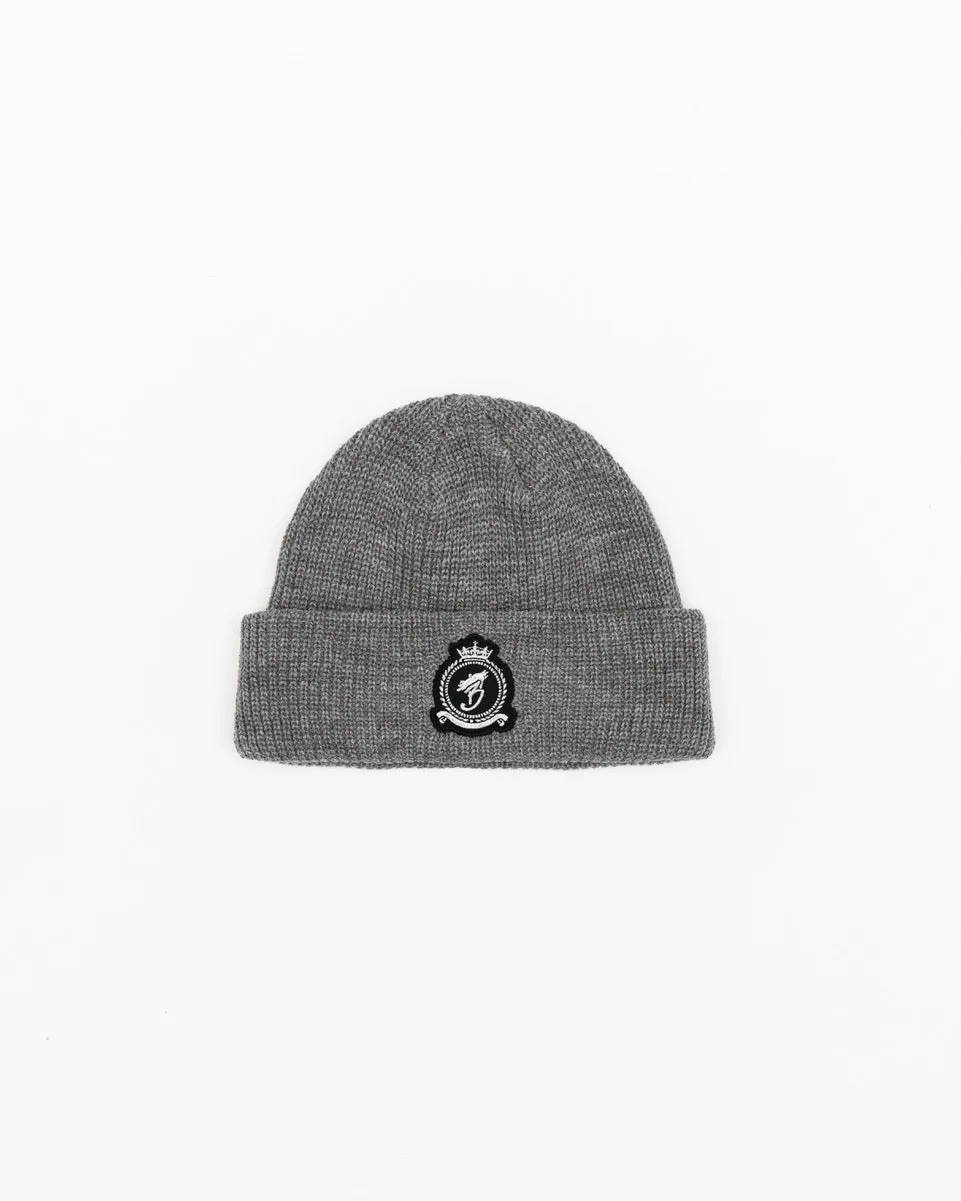 HRH Chrome Beanie - Grey