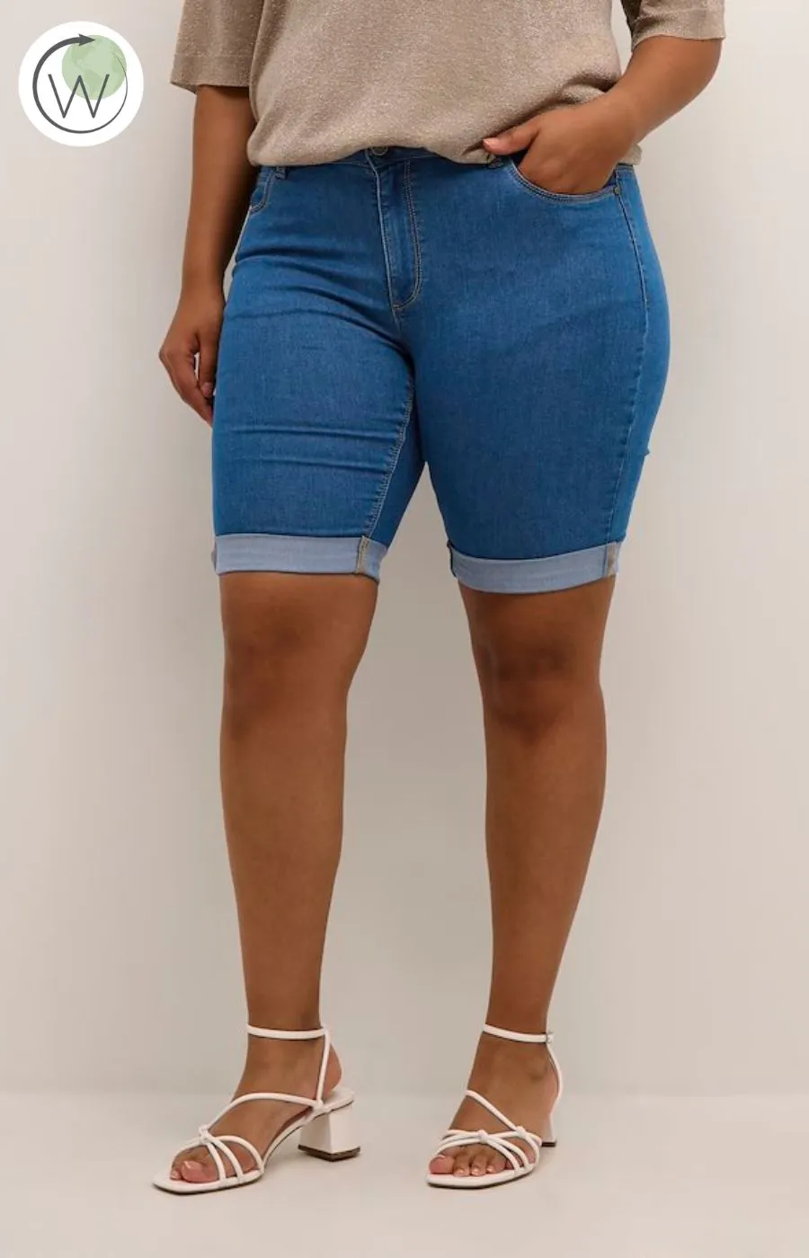 Kaffe Curve Vicka Jean Shorts