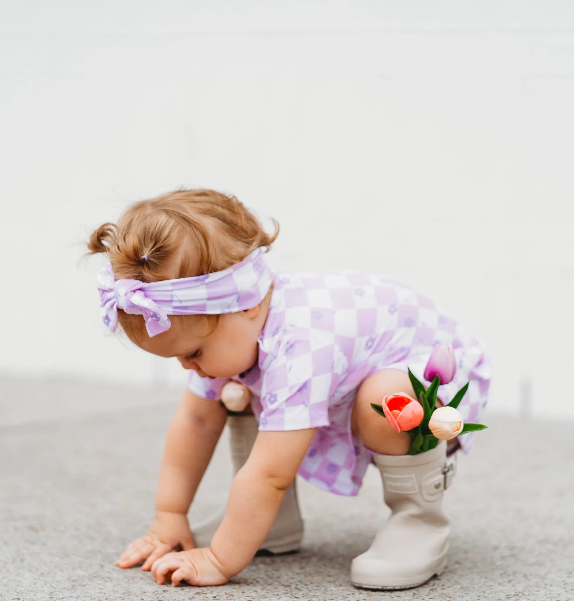 LAVENDER DAISIEZzz DREAM BODYSUIT DRESS