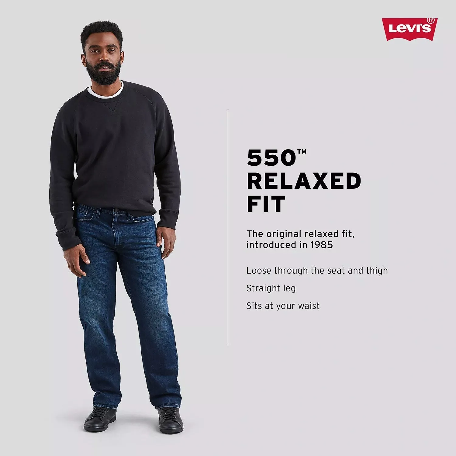 Levi's 550 Men's Relaxed Jeans