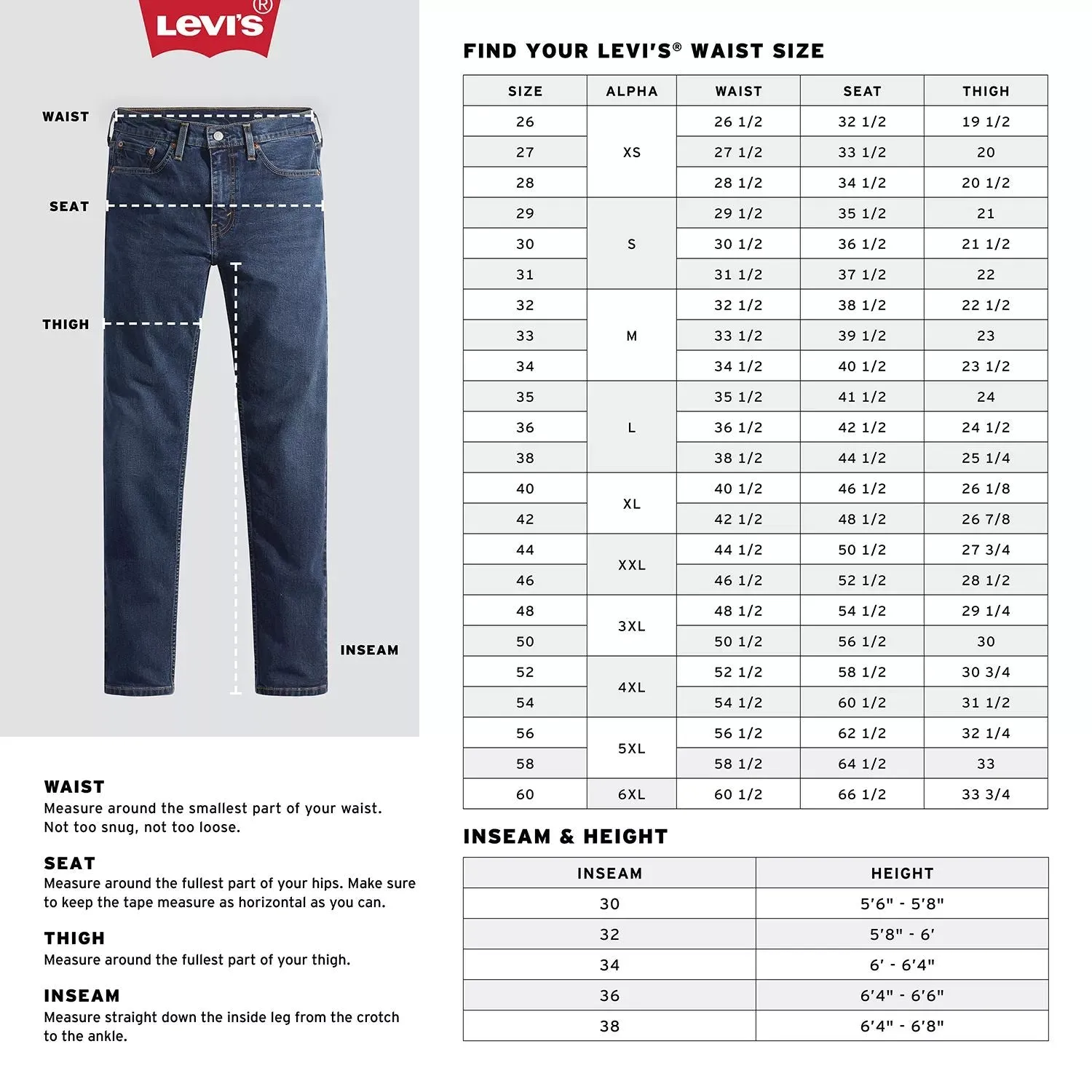 Levi's 550 Men's Relaxed Jeans