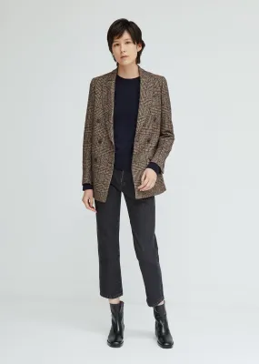 Manon Houndstooth Check Blazer