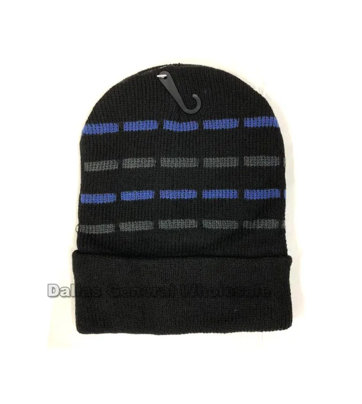 Men Thermal Beanie Caps Wholesale