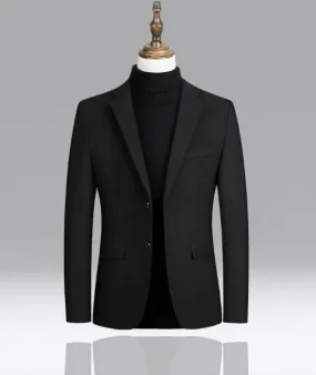 Men's Wool Blends Casual Blazers