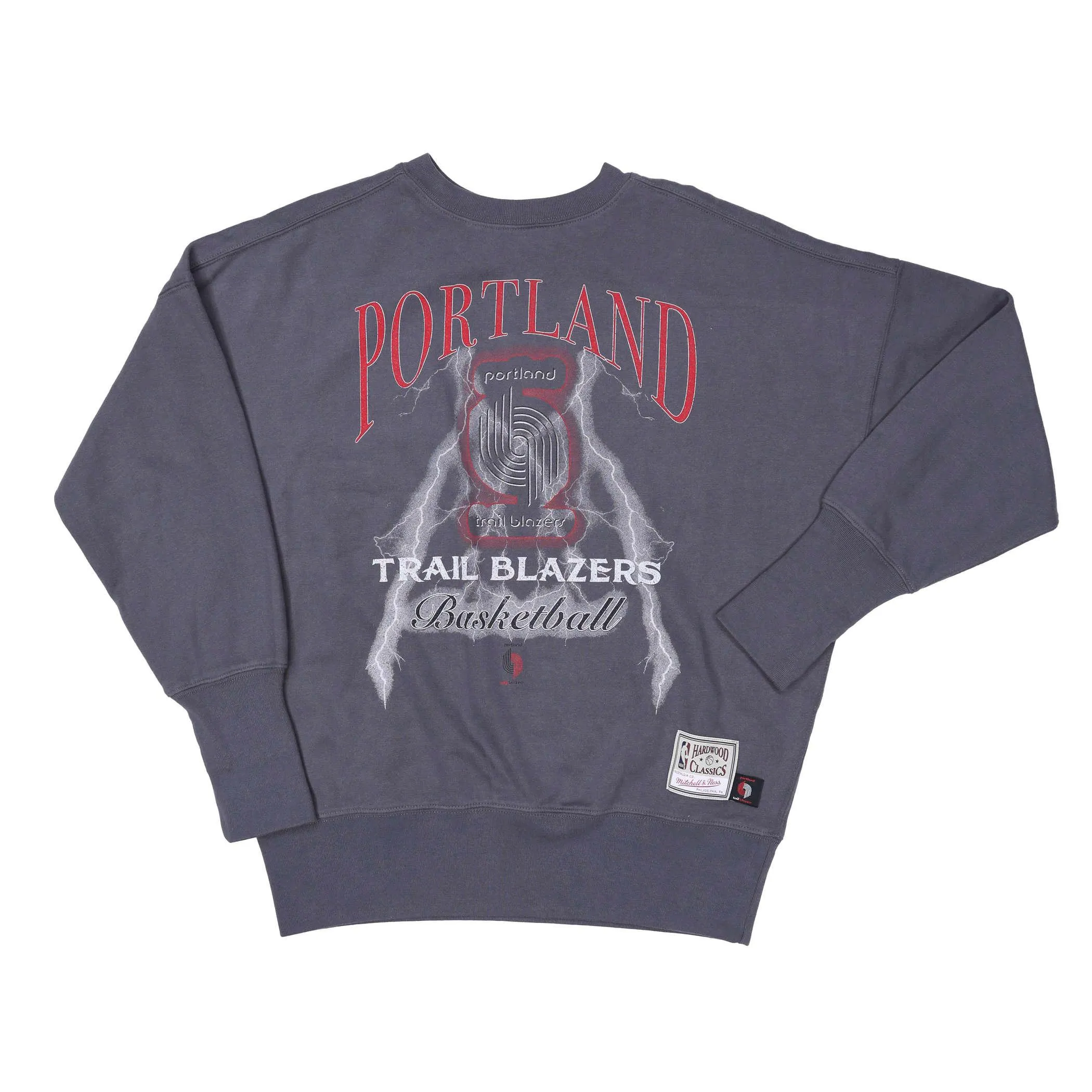 Mitchell & Ness Portland Trail Blazers Women's Logo Lightweight Crew