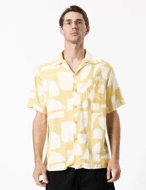 Mr Simple Cuban Bowler Shirt Sunburst