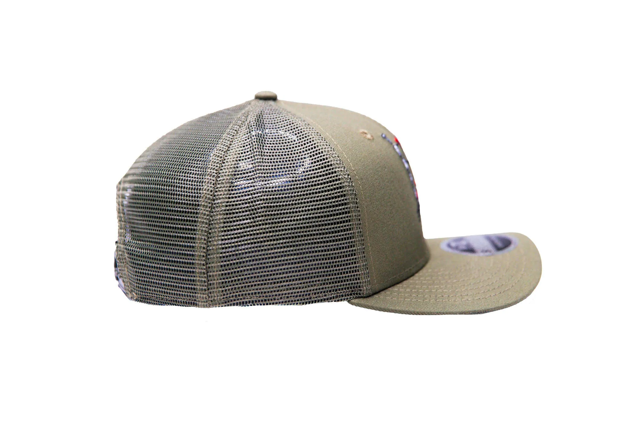 New Era Geometric Logo Olive 9FIFTY Snapback