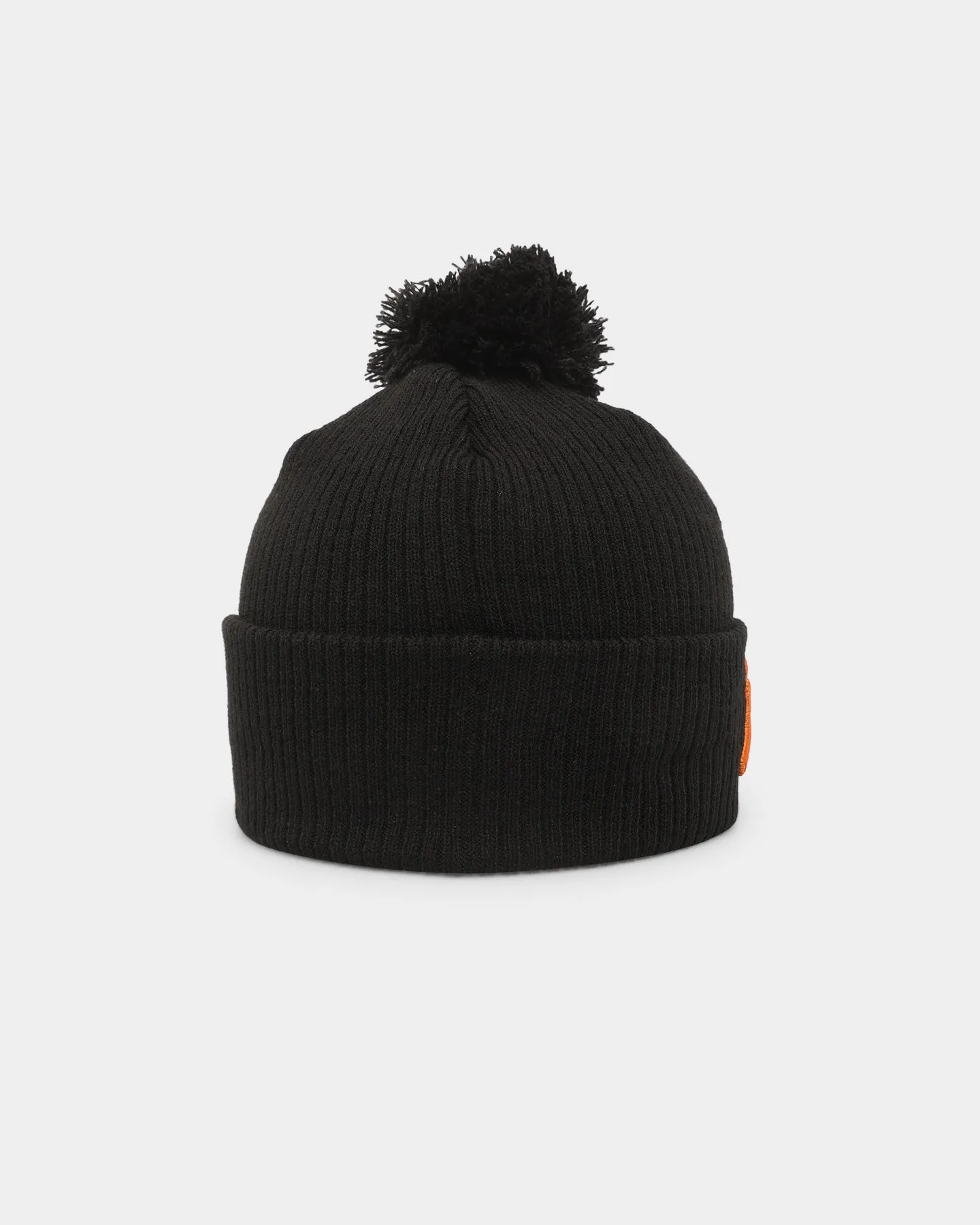 New Era New York Yankees Medium Knit Pom Pom Beanie Black/Orange