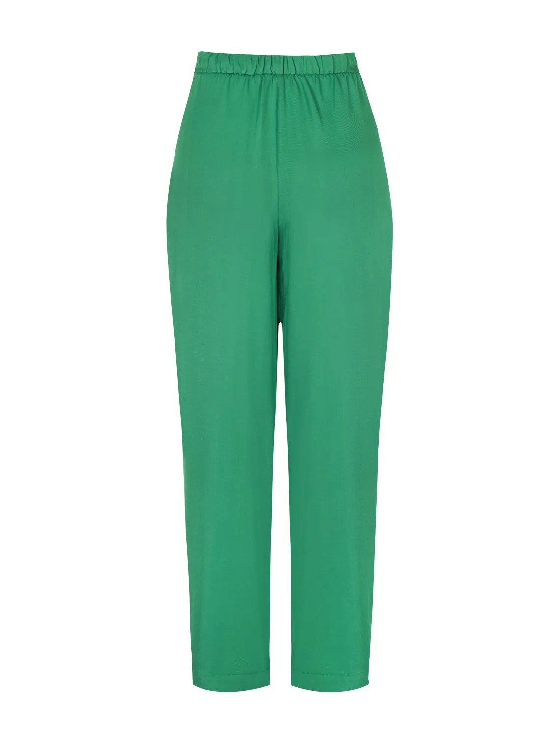 Nocturne High-Waisted Carrot Pants Green