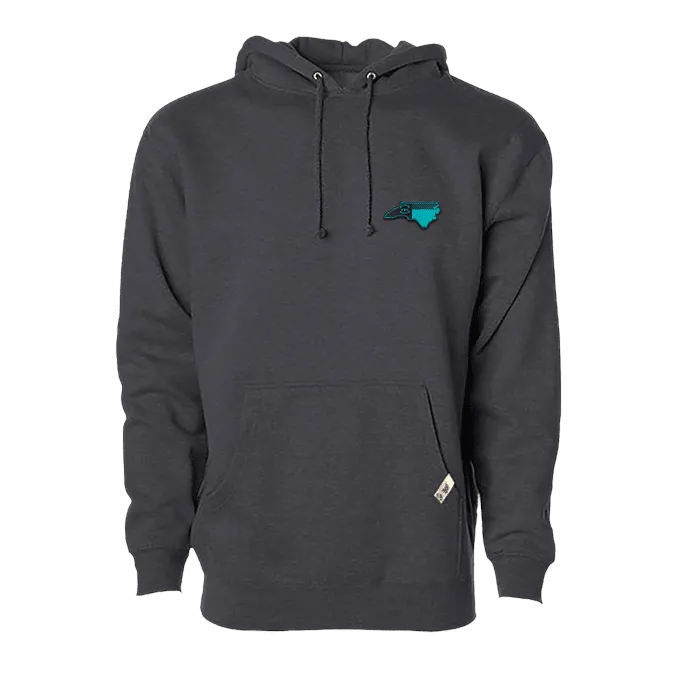 North Carolina Turquoise Hoodie