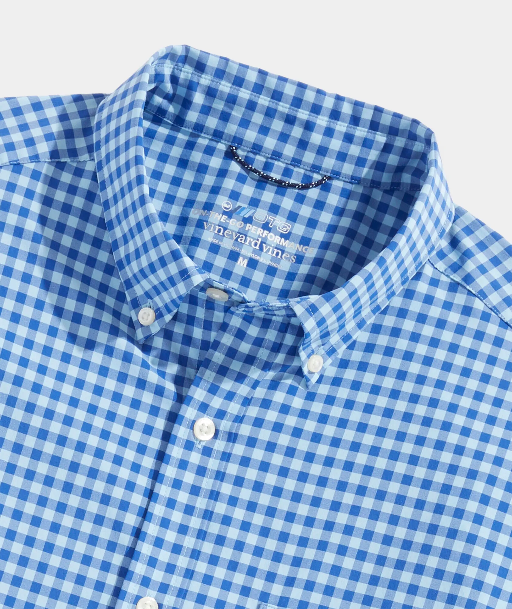 On-The-Go Nylon Check Shirt