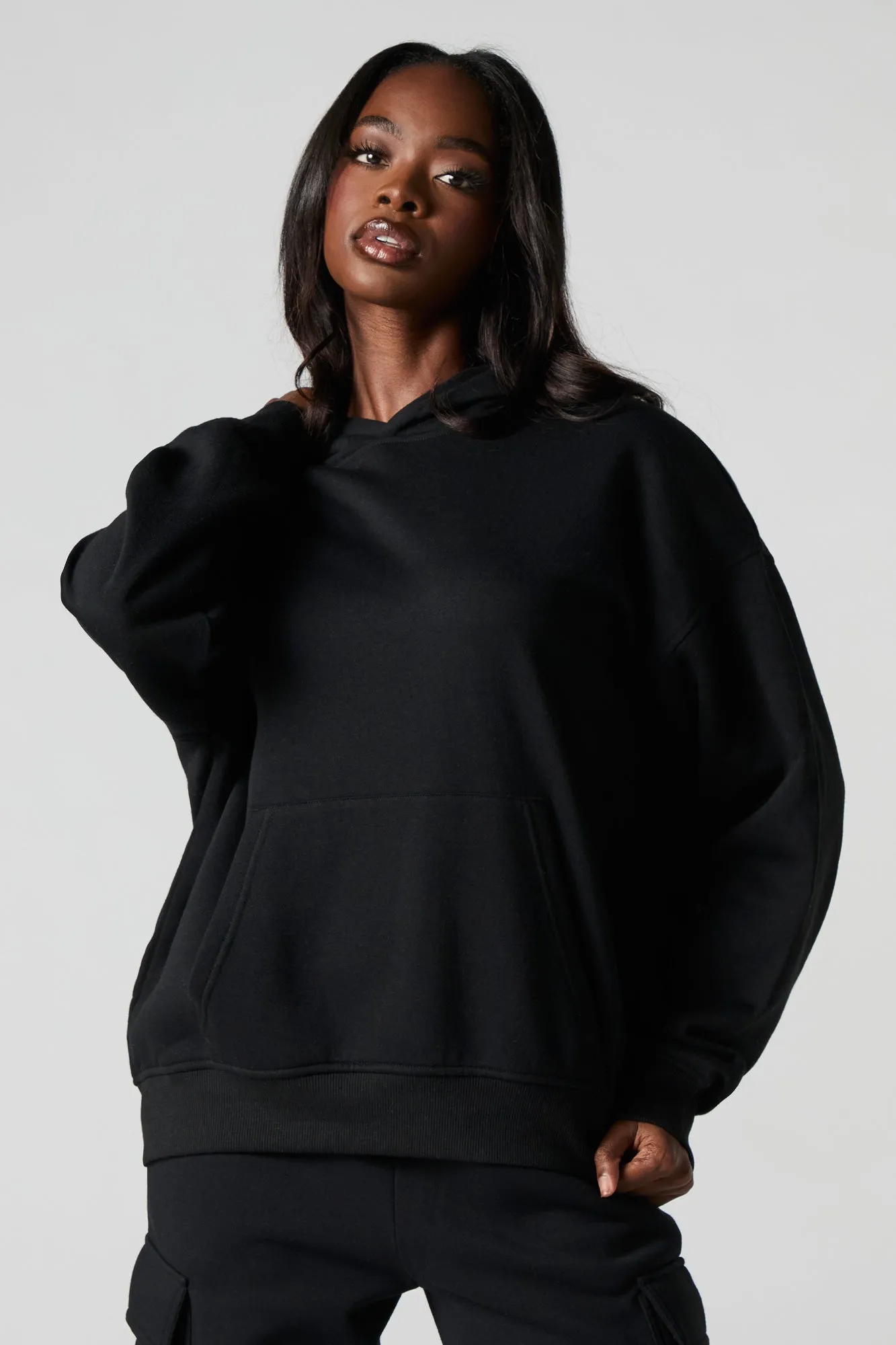 Oversized Fleece Hoodie