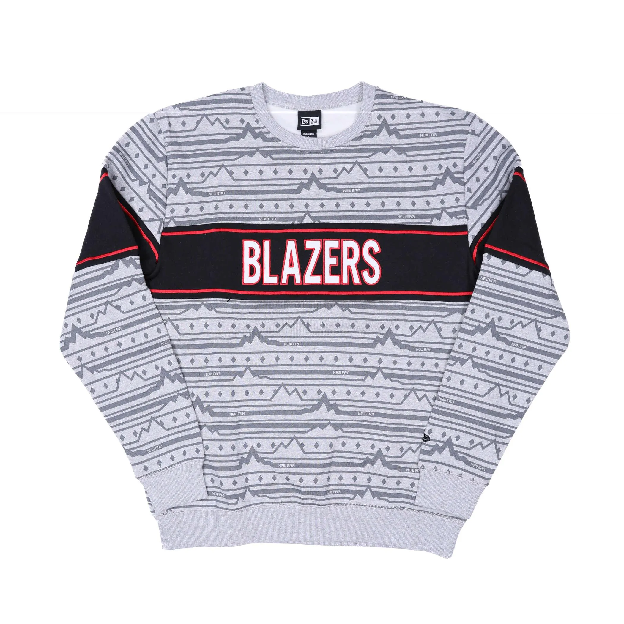 Portland Trail Blazers New Era Team Crewneck