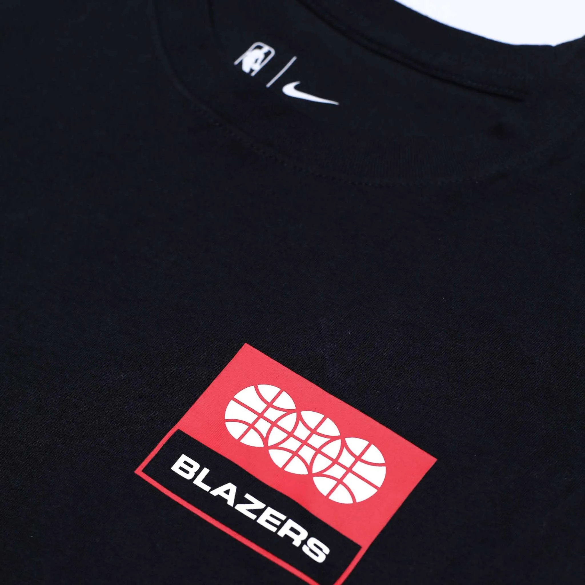 Portland Trail Blazers Nike Swoosh Records Long Sleeve Tee