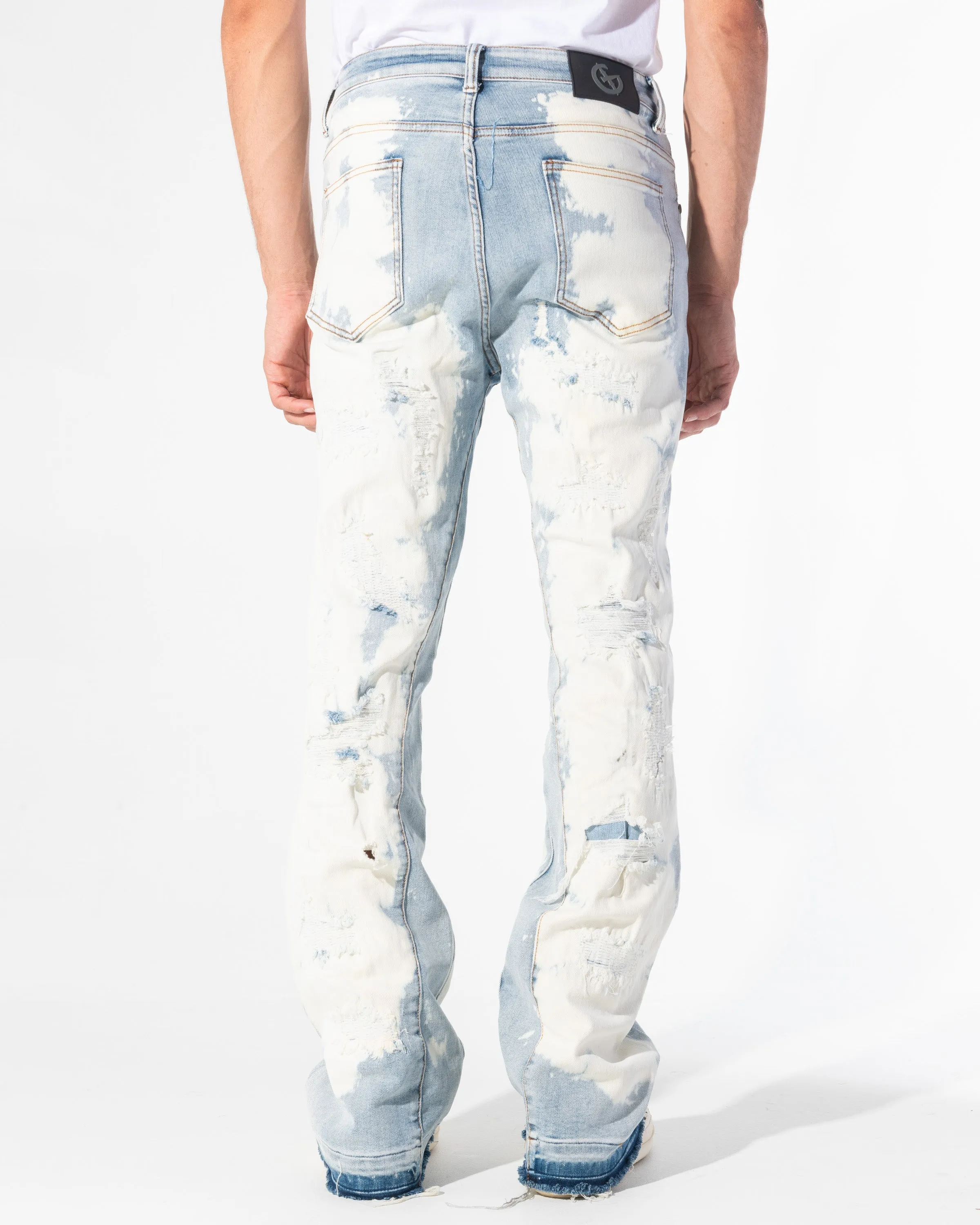 SCAB STACKED DENIM (BLEACHED BLUE WASH)