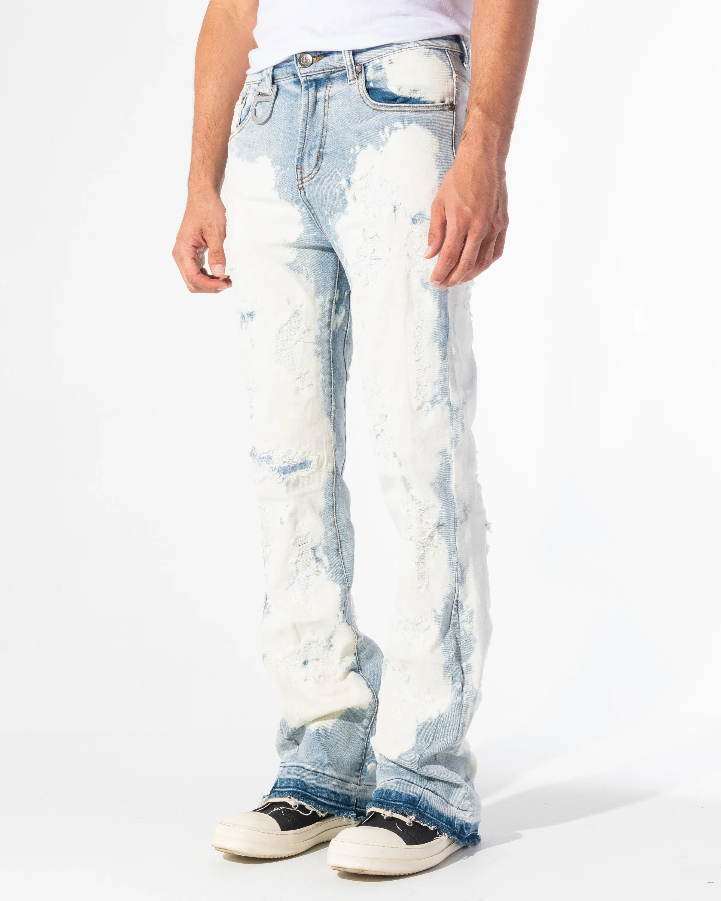 SCAB STACKED DENIM (BLEACHED BLUE WASH)