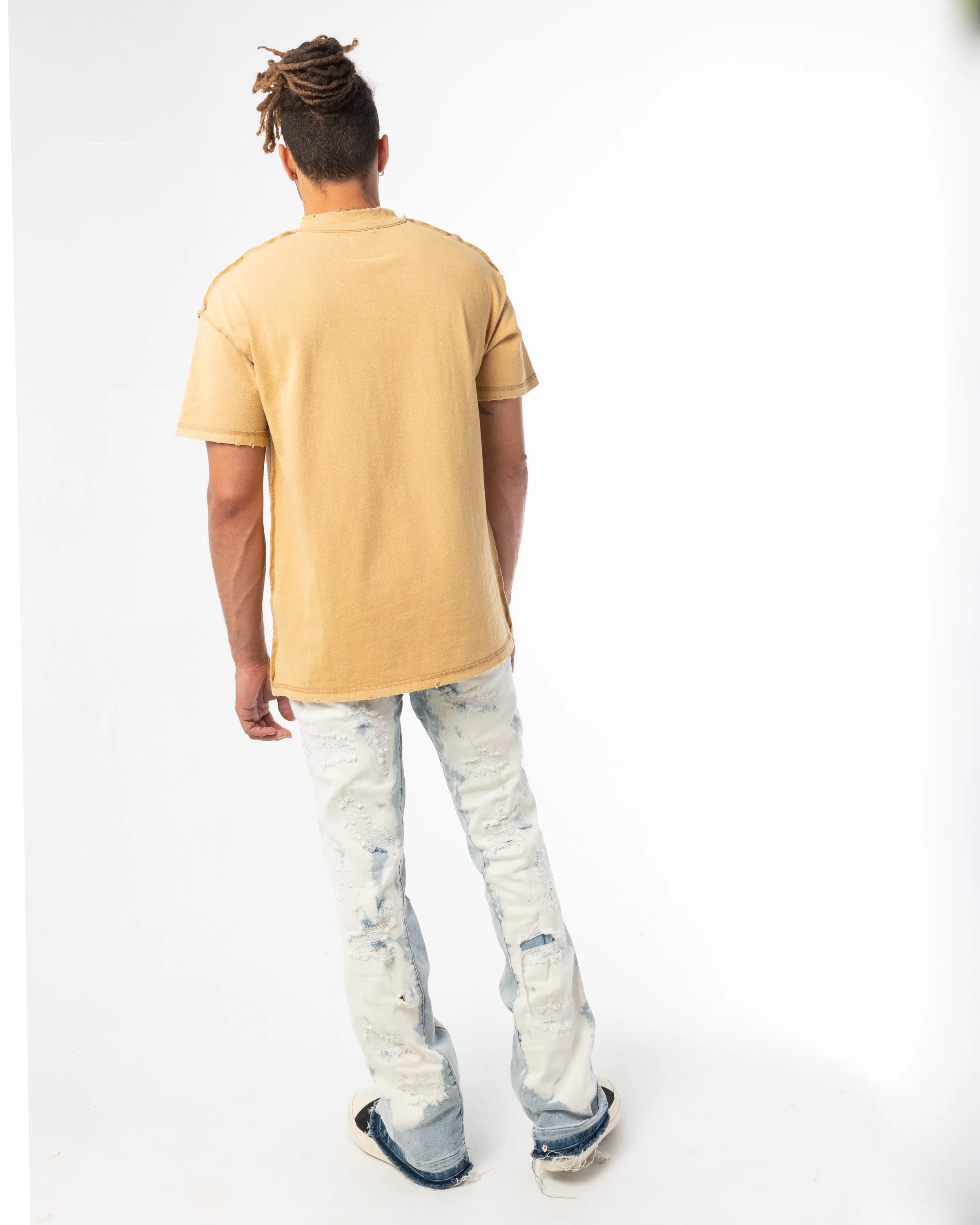 SCAB STACKED DENIM (BLEACHED BLUE WASH)