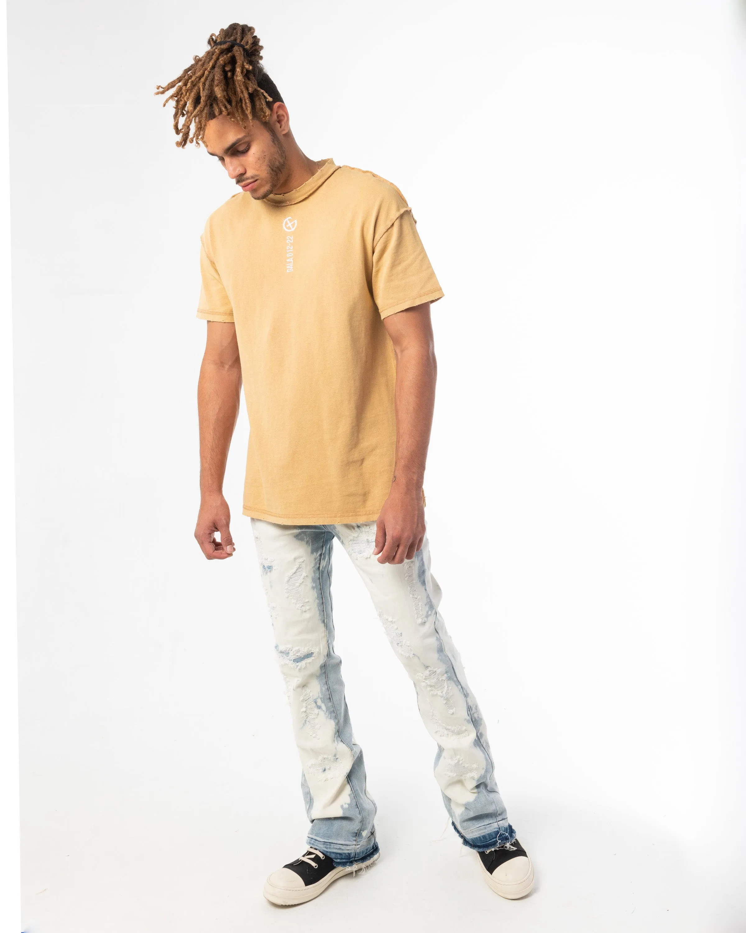 SCAB STACKED DENIM (BLEACHED BLUE WASH)