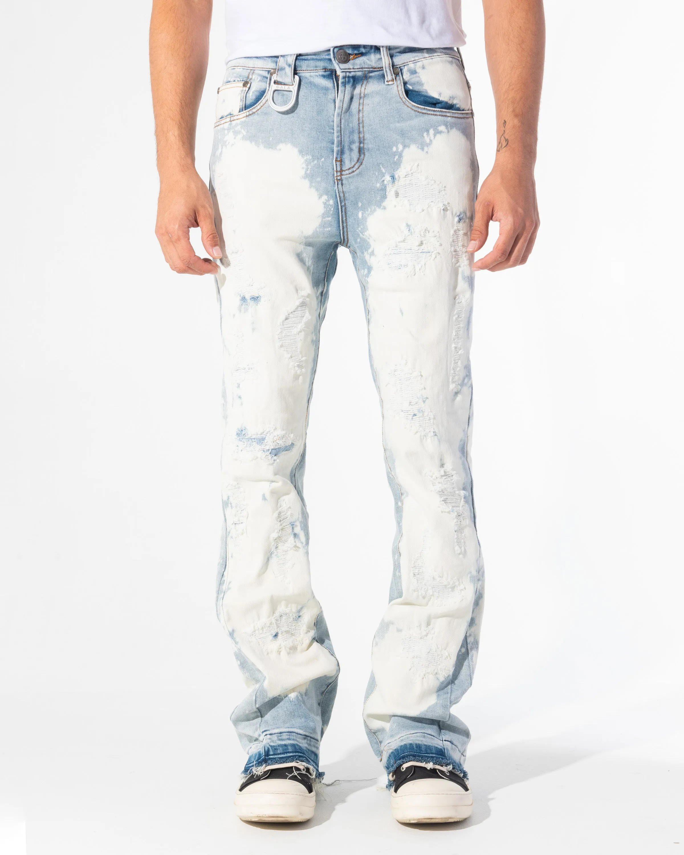 SCAB STACKED DENIM (BLEACHED BLUE WASH)